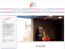 Tablet Screenshot of acecee.org